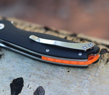 Load image into Gallery viewer, Handmade Folding Pocket Knife, D2 Stainless Steel Knife